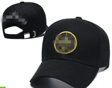 Designer Black Sun Hat Hat Out Sports Hat Hat Baseball Caps Combinando bonés para homens e mulheres