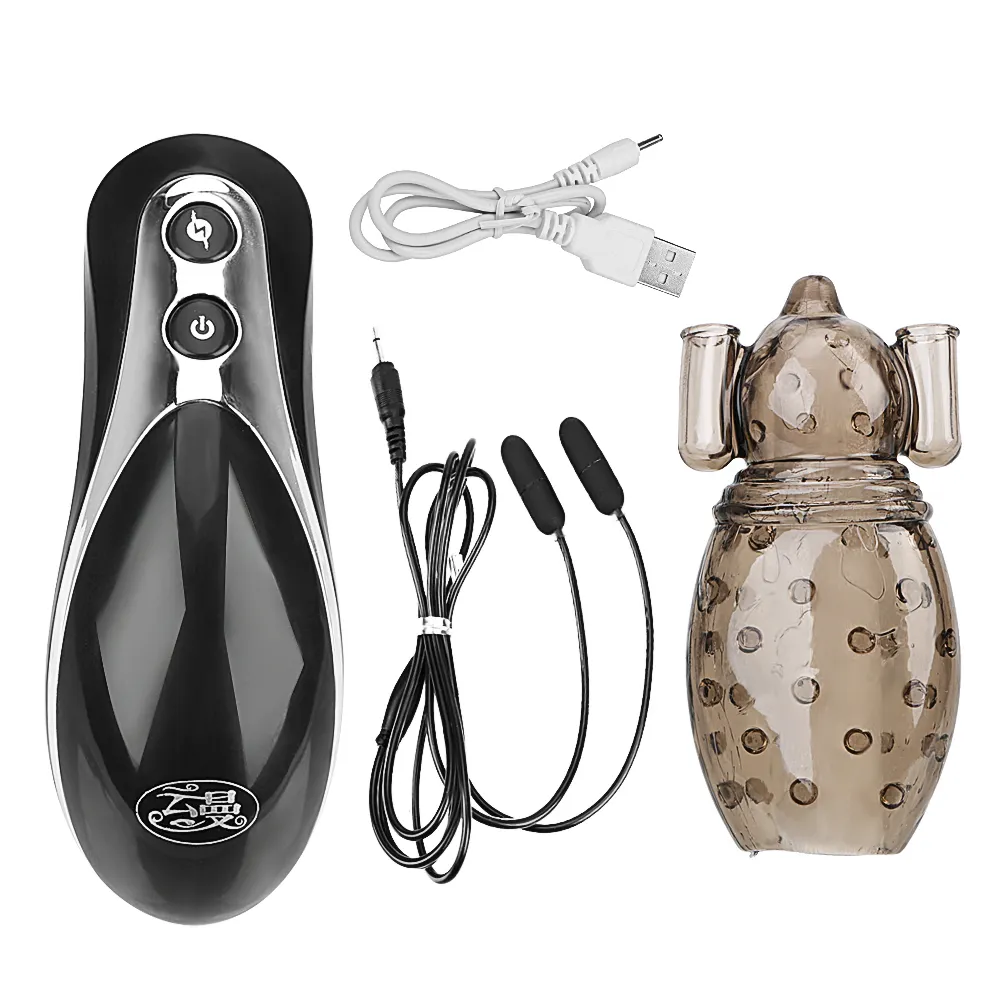 Ikoky Penis Vibrators Sexy Toy для мужчин откладывает эякуляцию мужской мастурбатор.