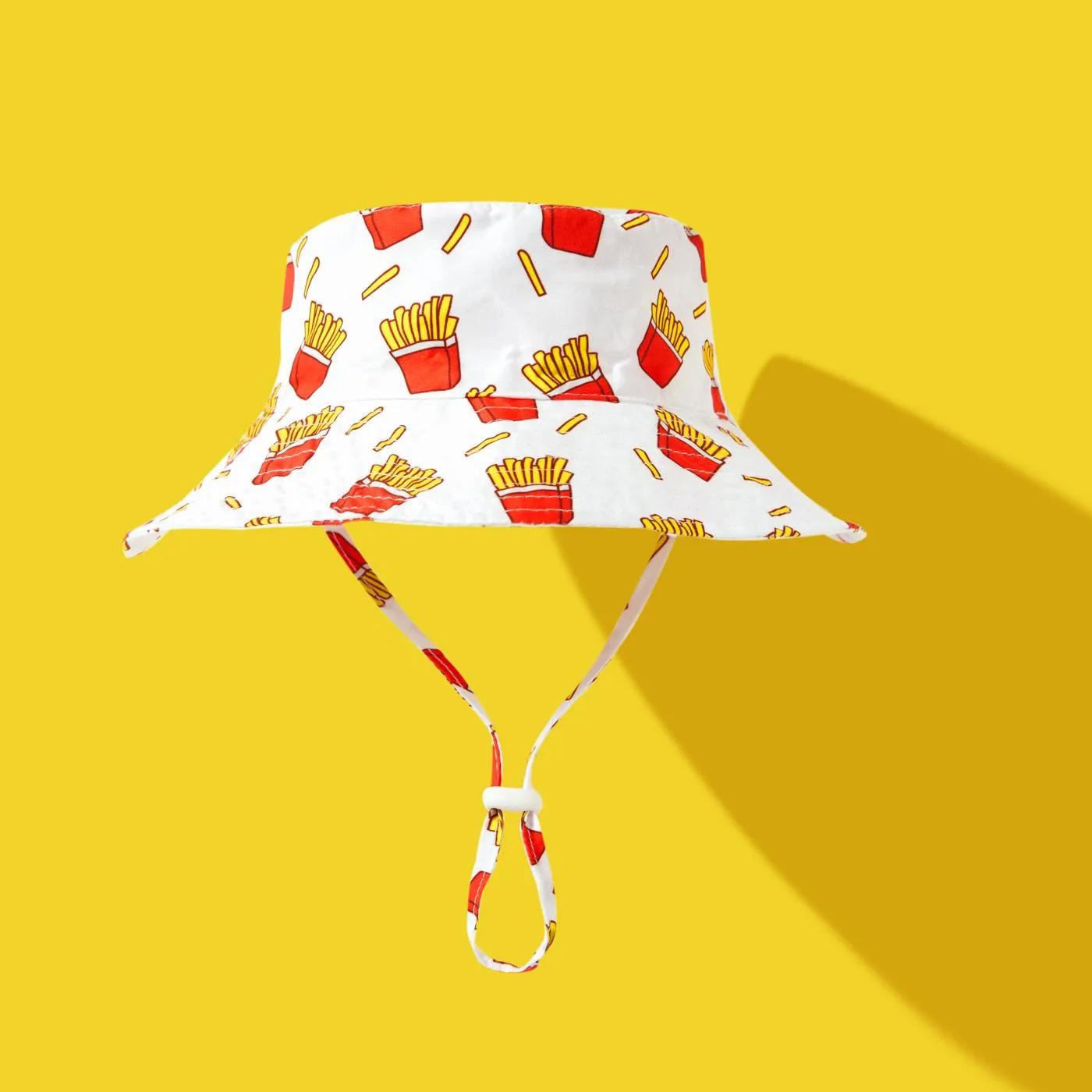 Berretti da sole bambini bambini Grenadine Ananas e patatine fritte Boy Girl Summer Protect Neck Sunbonnet Ventilate Confortevole visiera