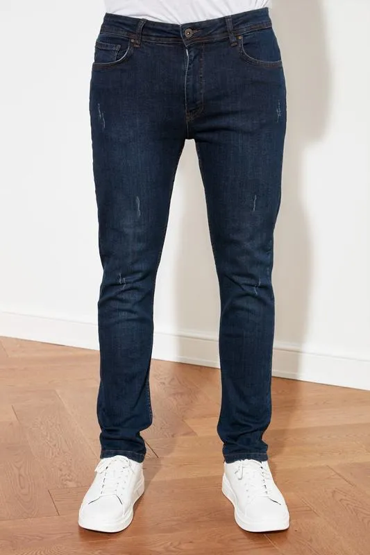 Trendyol Homme Destroylu Skinny Fit Jeans TMNSS21JE0205 220328