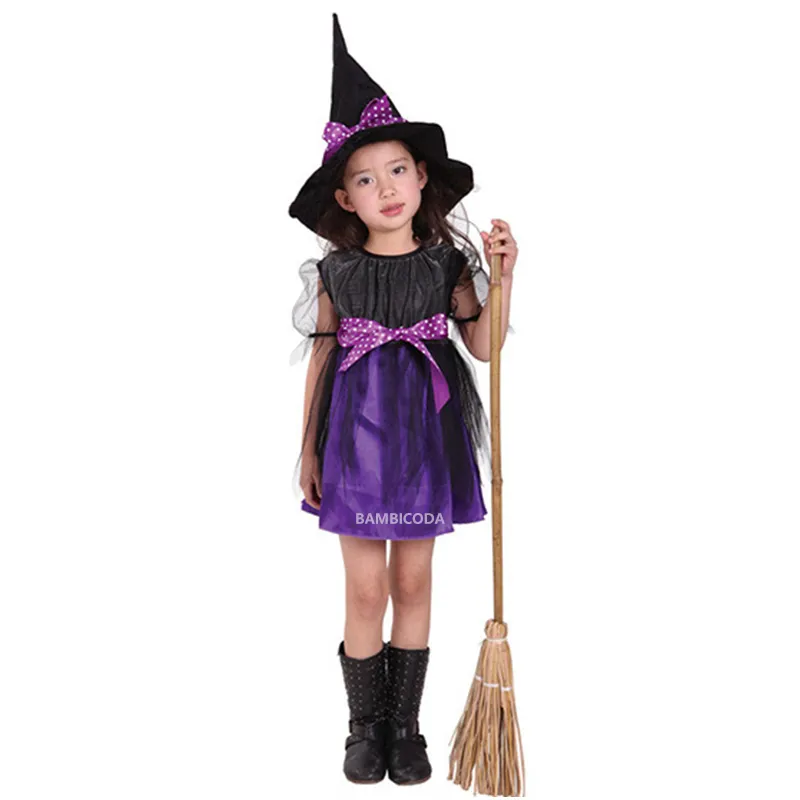 Occasions spéciales enfants Halloween vêtements enfants anniversaire carnaval fantaisie fête déguisement citrouille sac de bonbons Costume sorcière habiller 220826