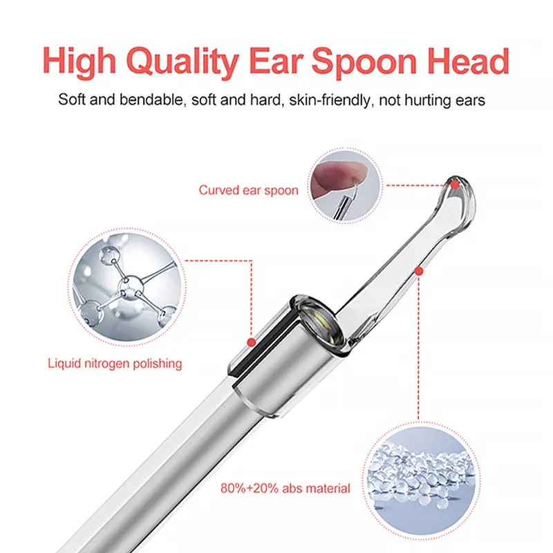 3.0mmワイヤレスwifiイヤーピック耳鏡カメラボアスコープ明るい耳ワックスクリーニング歯口頭検査ヘルスケア220722
