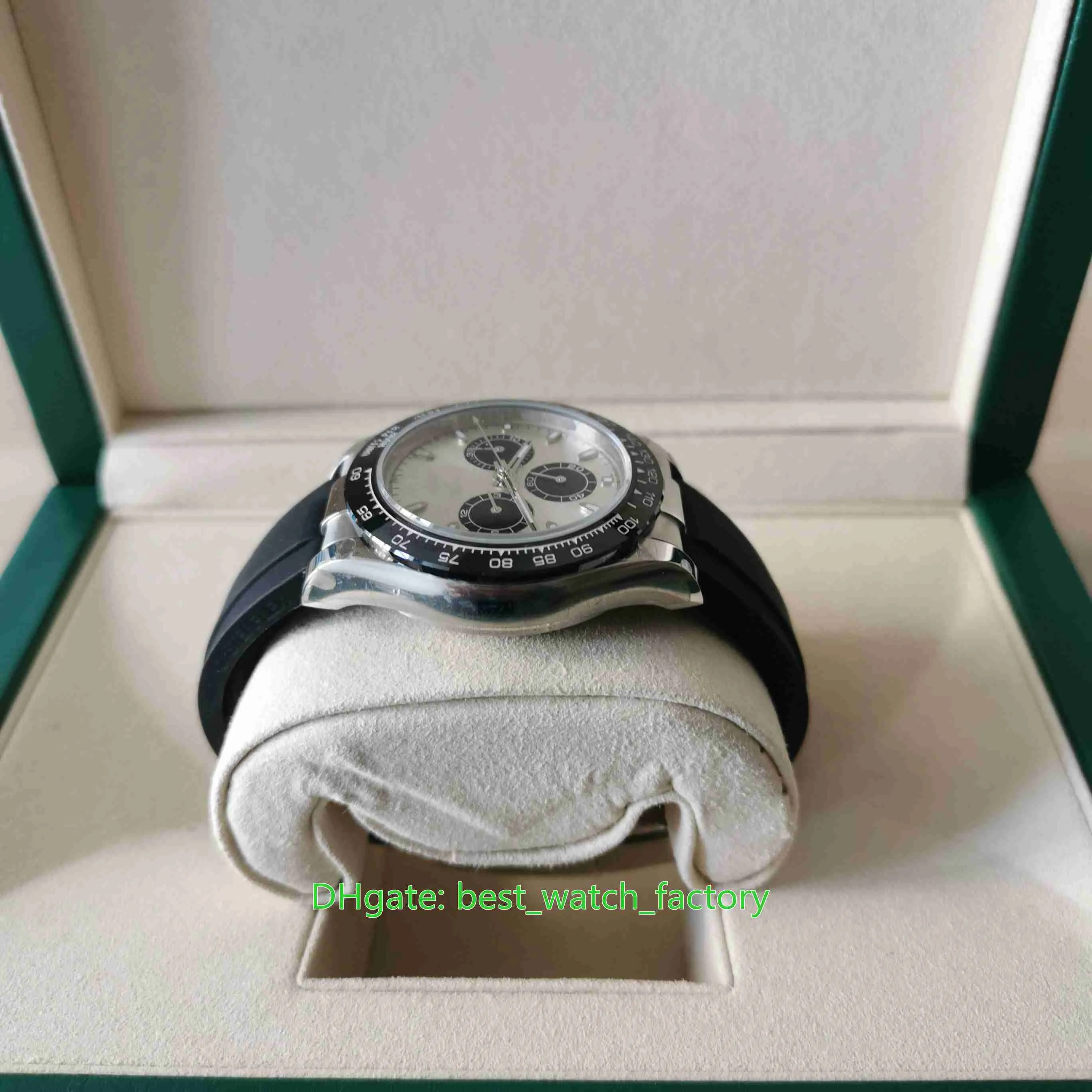BP Maker Top Quality Watches Cal 4130 7750 Ruch 40 mm Kosmograf 116519 116519LN Chronograph Workin Mechanical Automatyczne męże W327T