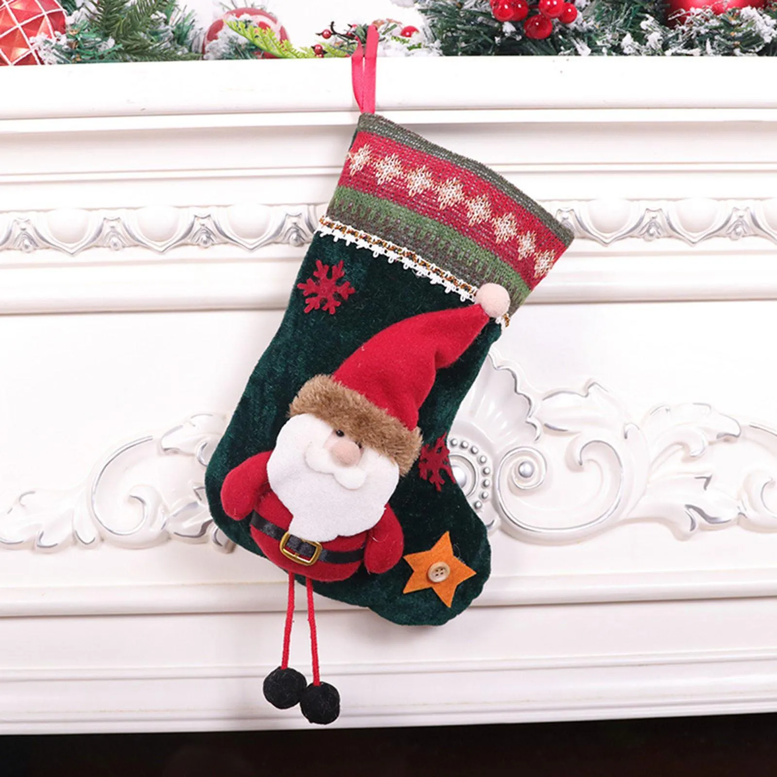 New Year 2023 Christmas Stocking/sugar/gifts/ Xmas DIY Noel Christmas Decorations For Home Ornaments Navidad Decor