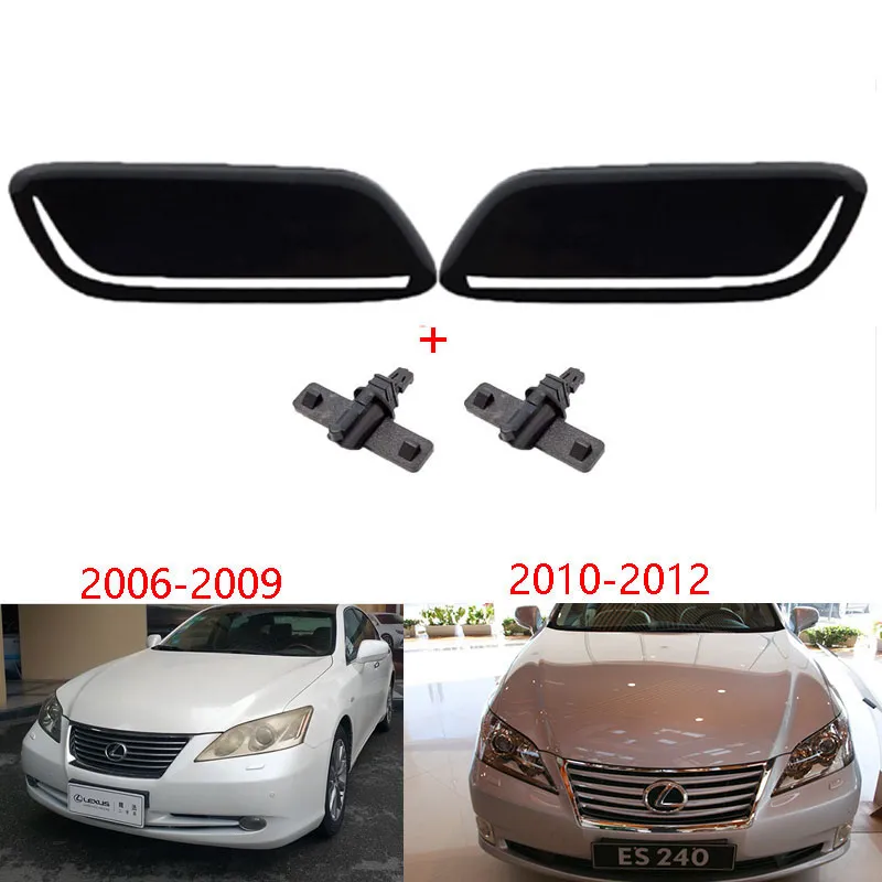 LEXUS ES350 ES240 2006-12 Faro Anteriore Testa Luce Paraurti Lavafari Spray Jet Ugello Copertura Coperchio Tappo