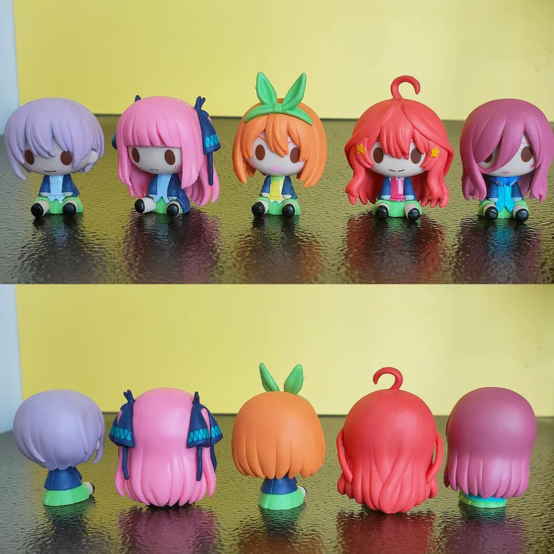 20 cm la quintessence Quintuplets Figure Anime Nakano Miku Action Ichika Nino Yotsuba Itsuki Figurine modèle poupée 220414