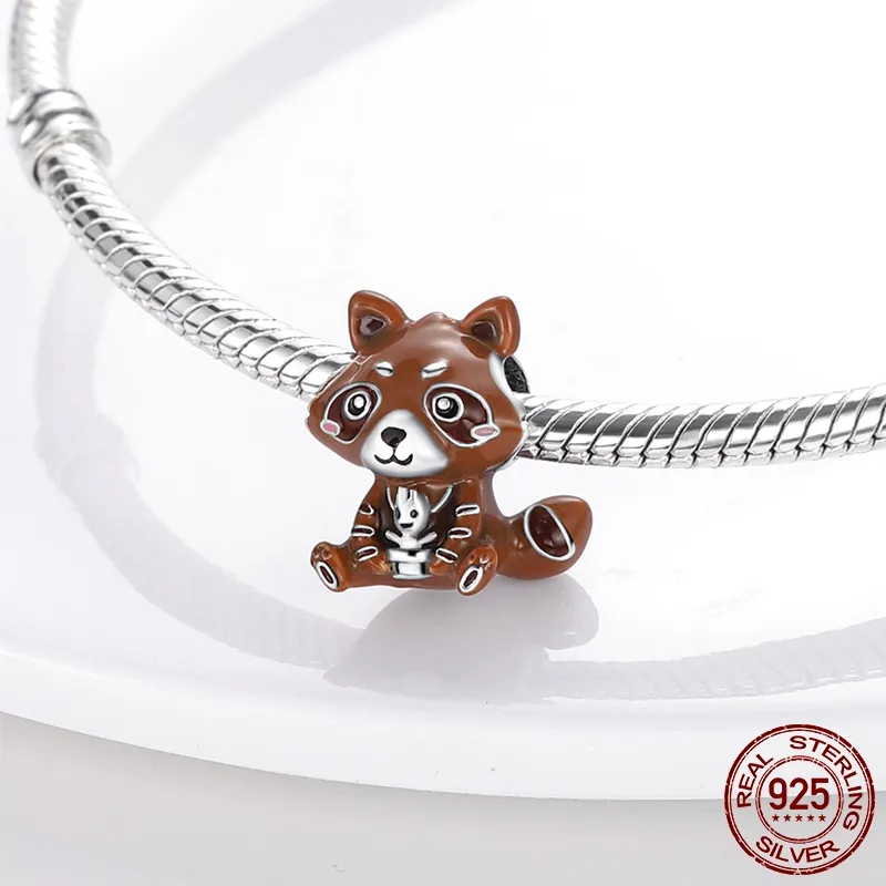 925 Sterling Silver Dangle Charm Hund Flicka Pojke Pärlor Bead Fit Pandora Charms Armband DIY Smycken Tillbehör