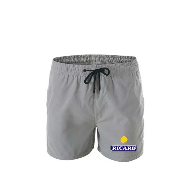 Ricard Beach Men Magical Color Change Swimming Short Trunks Summer Swimsuit Badkläder Shorts Quick Dry 220623
