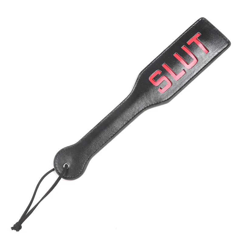 Slave Bitch XOXO SM Slapping Paddle Spanking Flogger Beat Submissive BDSM Kinky Adult Toys For Couples Sex Games 2204291228535