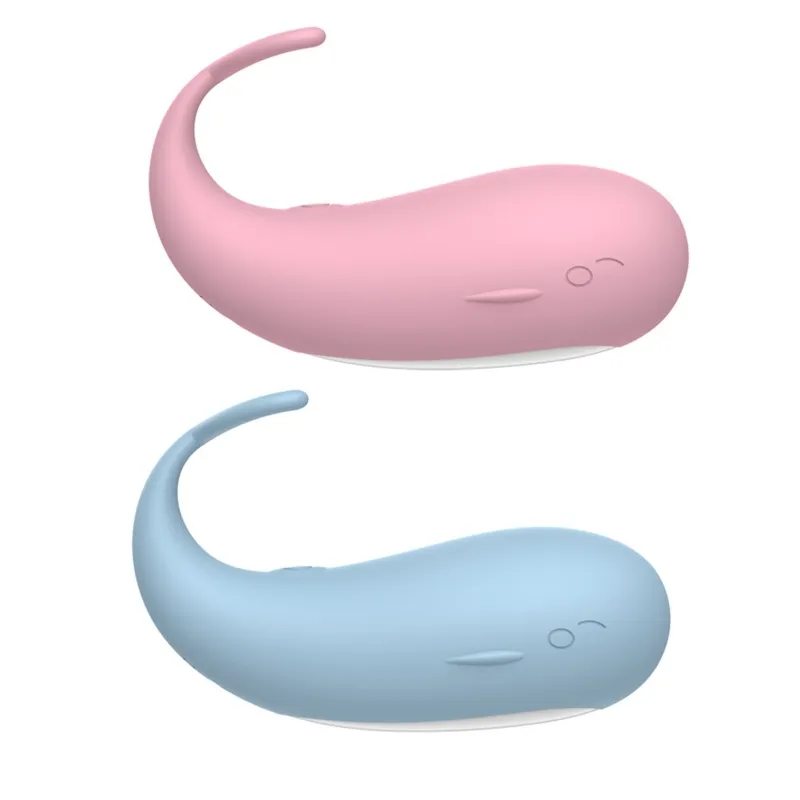 10 Frekvens bärbar vibratormassager USB -uppladdningsbar stimulatortelefon Appkontroll Sexig leksak för vuxna kvinnor par U1JD