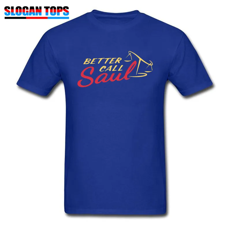 Better Call Saul -5410 T Shirt Family Crewneck Design Short Sleeve 100% Cotton Male T Shirts Casual Tee Shirts Better Call Saul -5410 blue