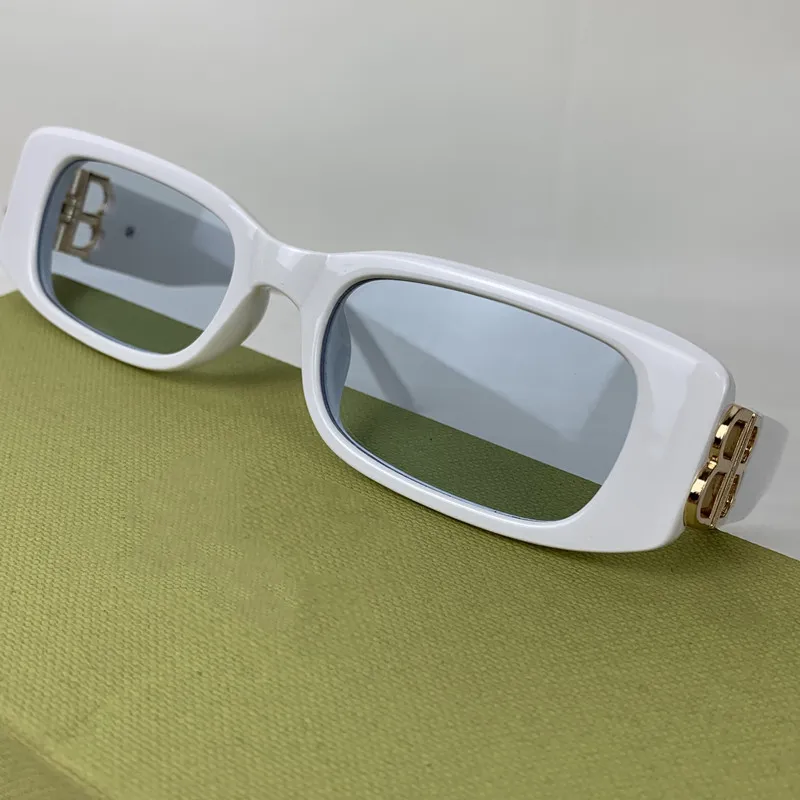 Güneş gözlüğü moda küçük dikdörtgen bb kadın erkekler 2022 marka tasarım bayanlar sıska açık alışveriş gölgesi retro244p