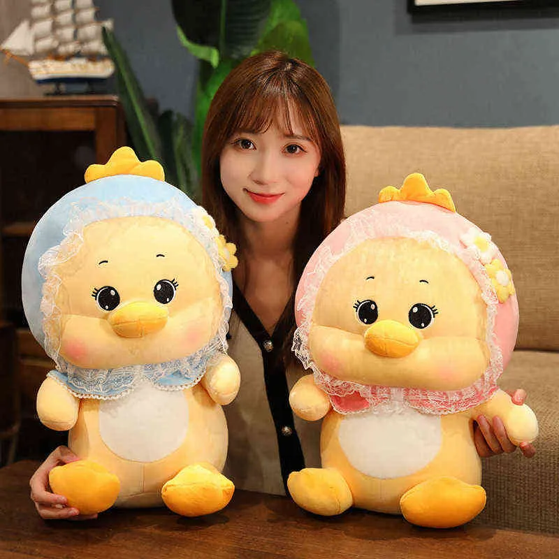 ПК CM Kawaii Coat Chicken Plush Toy Beautiful Cuddle Animal Pillow фаршированная мягкая подарка на день рождения для детей J220704