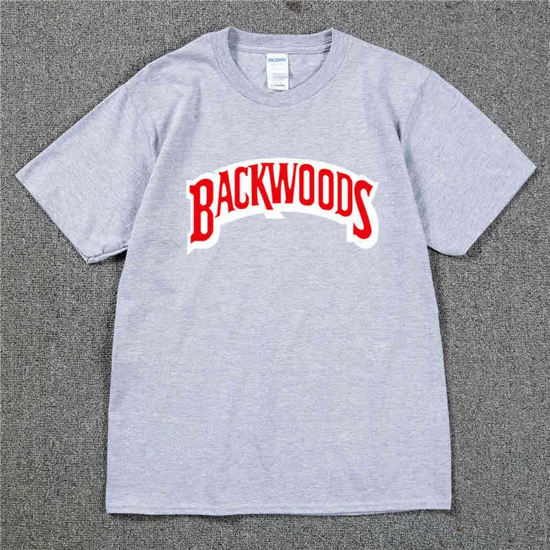 BACKWOODS تي شيرت 2022 العلامة التجارية الجديدة الرجال قصيرة الأكمام تي شيرت قطني موضة الشارع الهيب هوب روك الشارع الشهير الرجال غنيمة التي شيرت