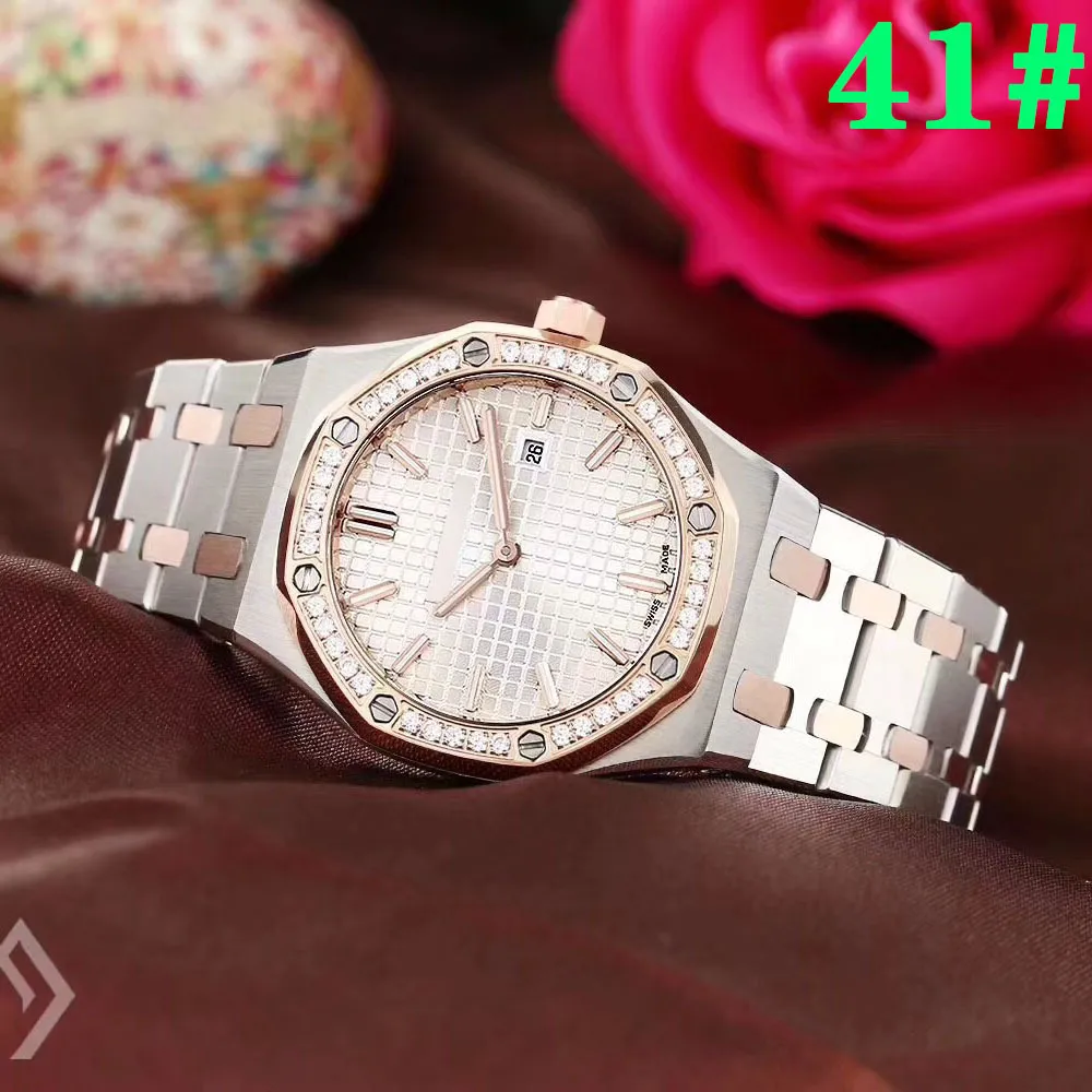 Luxury Woman Watches Designer Watch Sport Elegance Series 33mm Quartz Watches