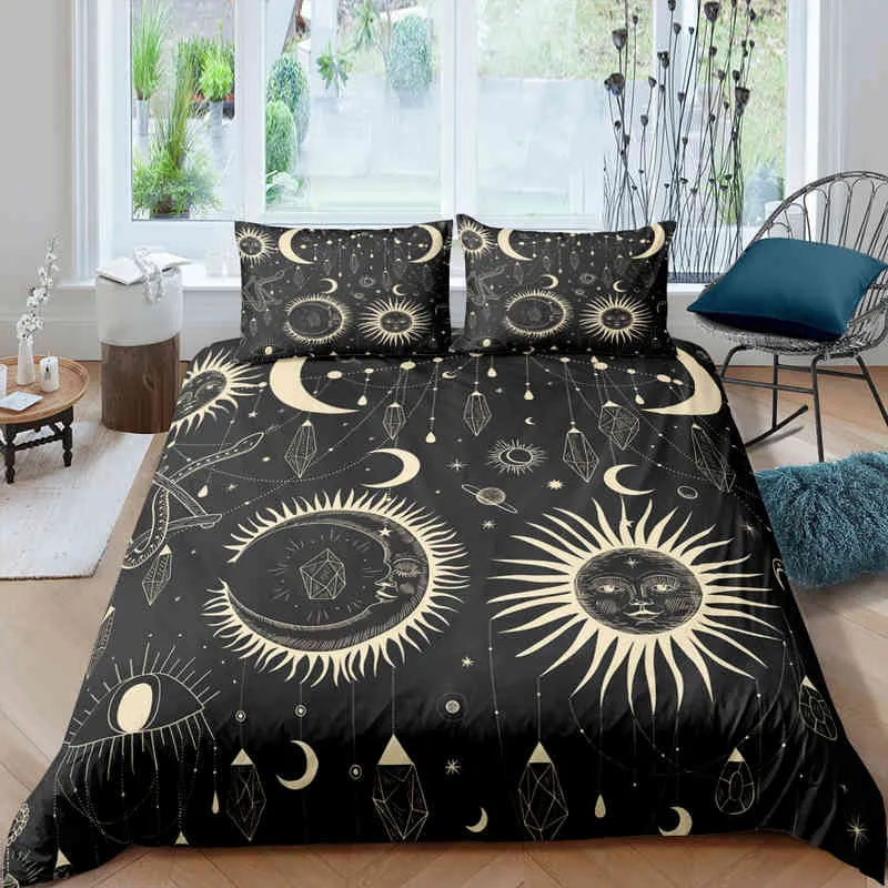 Death Moth Bedding Set Butterfly Modern 3d Print Comforter Luxury Queen King Single Size Duvet Cover Home Decor Geometry