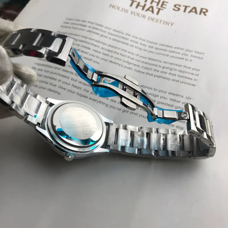 Moda masculina relógios de luxo relógio masculino marca superior 40mm pequeno mostrador funciona pulseira couro banda aço inoxidável relógios de pulso para homem gift302o
