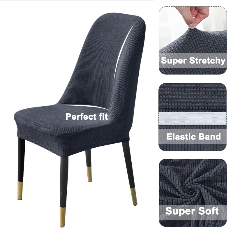 Polar Fleece High Back Cadre Stretch Washable Chairs Washable Chairs Covers Scecover Office Chair Covers Christmas Home 2208805200