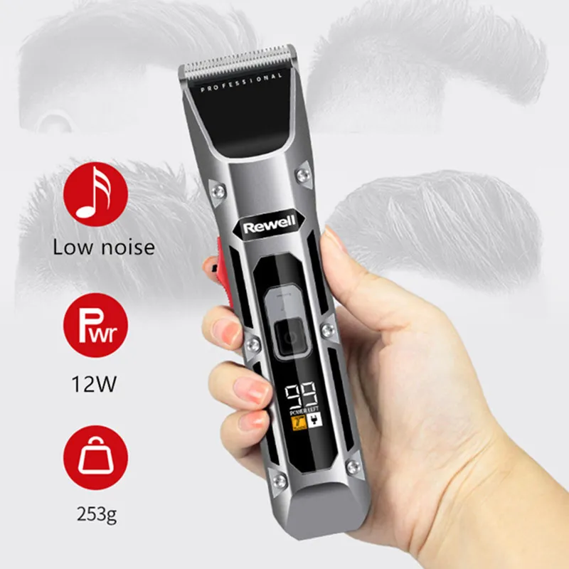 Заряда для волос профессиональная парикмахерская борода триммер для мужчин Взрослые.