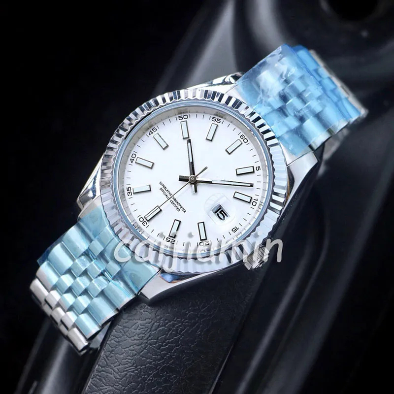 Caijiamin Montre de Luxe Mens Automatic Mechanical Watches 36 41mm Full Innelesd Steel Luminal étanche 28 31 mm Femmes Watch CO247O