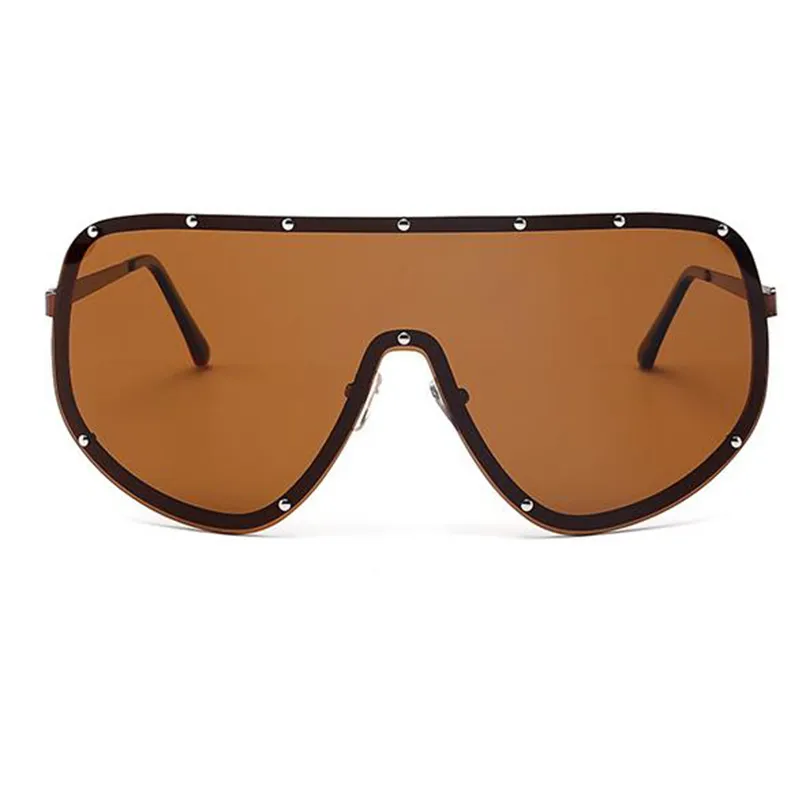 Anti-Glare-Brille, übergroße polarisierte Sonnenbrille, Nietenschild-Linse, Herren-Sonnenbrille, große Brillen, Reisen, Fahren, W0105282Z