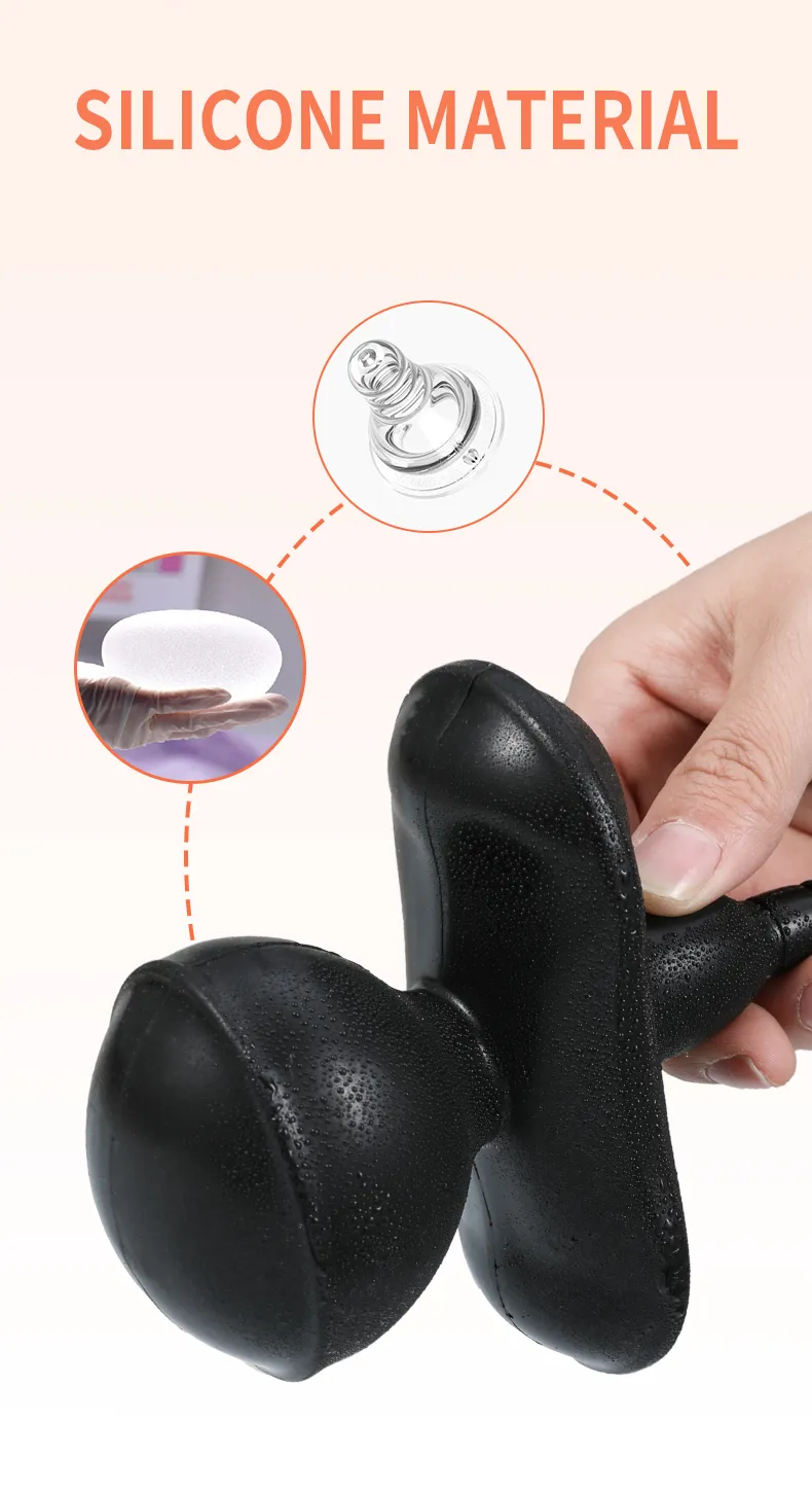 Expansão inflável de bomba de saco de ar de silicone enorme vibrador aberto bola bola bola de bola de escravo SM Bondage Oral Fixat Casal Flirt Flirt Sexy Toys