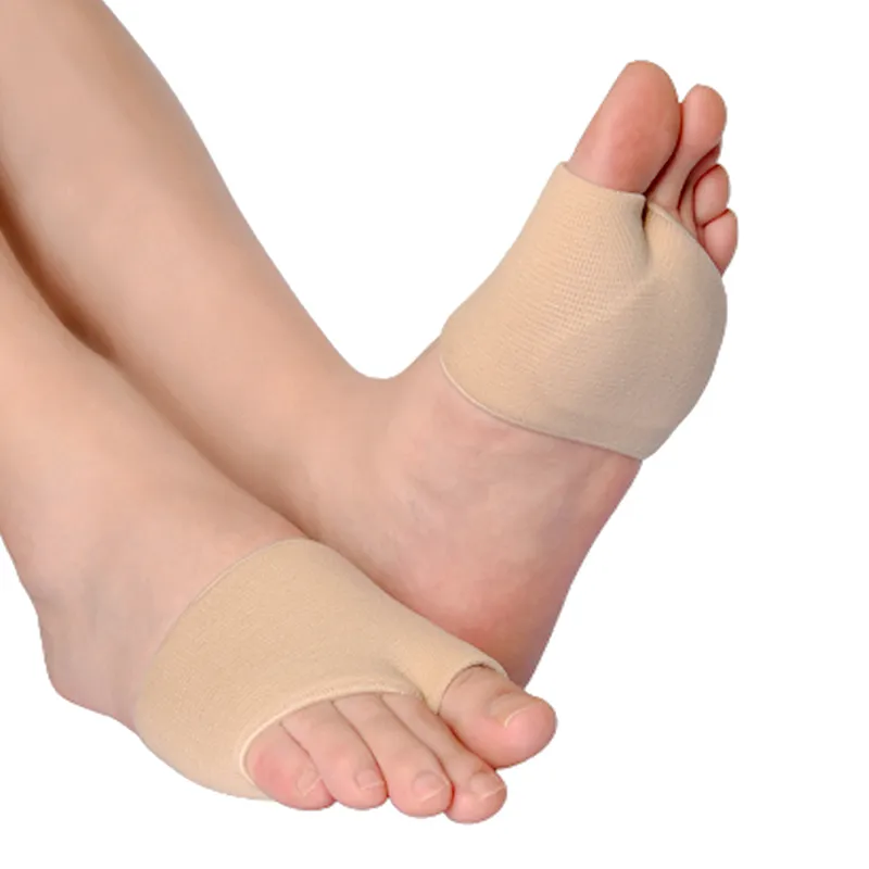 Demi-semelles en gel de silicone pour les coussinets de chaussures de soulagement de la douleur métatarsienne de l'avant-pied Coussins de pied pour les chaussettes correctrices d'hallux valgus 220713