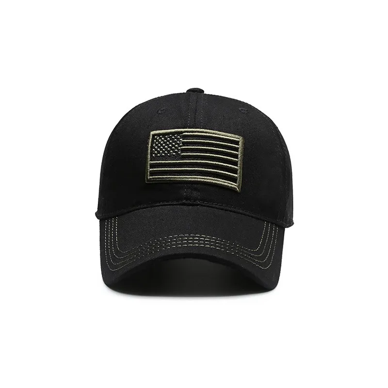 Mode Borduren Vlag Baseball Cap Mannen Vrouwen Amerika Snapback Caps Klassiek Ontwerp USA Sport Strap Terug Verstelbare Hoed voor Male268d