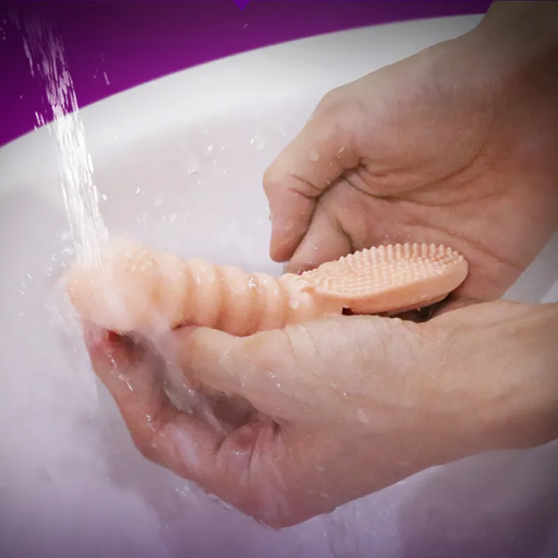 Silicone réutilisable doigt Masturbation vibrateur Massage Prostate Intense clitoris Stimulation sexy jouets pour femmes adulte jouet Couple