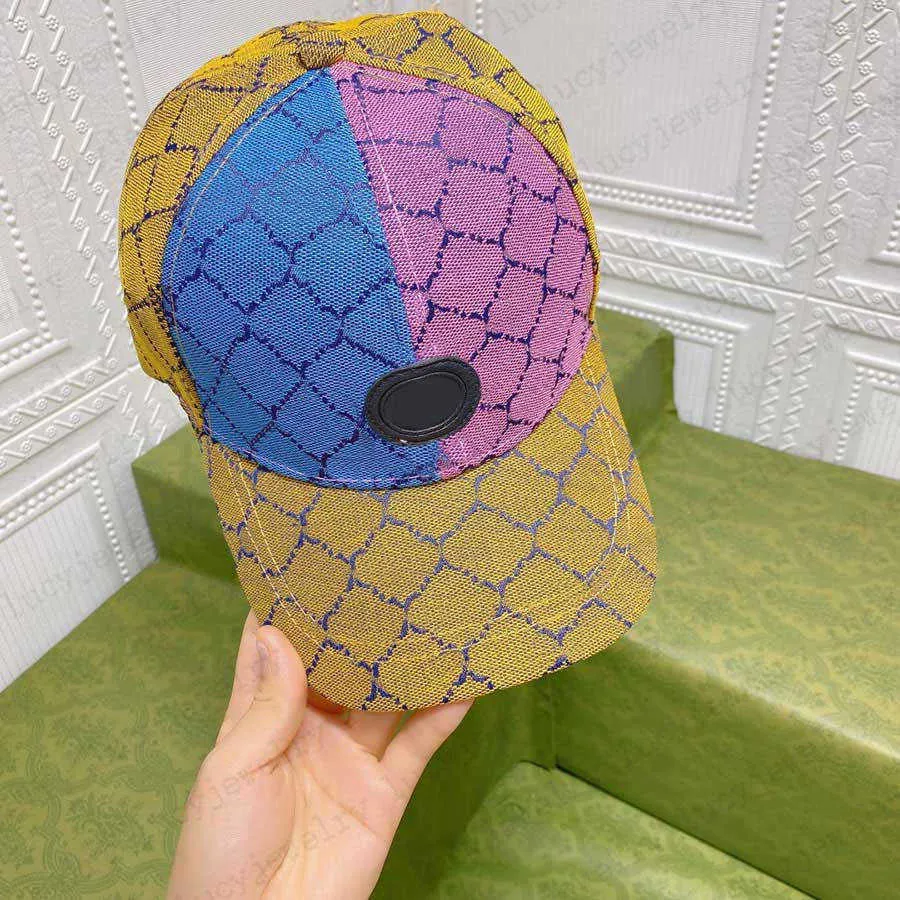 Designer Baseball Cap Dome Bucket Chapeaux Multicolor SplicingTrendy Chapeau Loisirs Caps Lettre Nouveauté 5 Couleurs Design pour Homme Femme Top269M