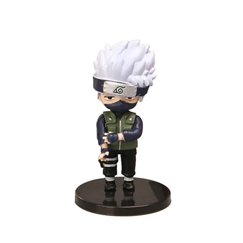 Set Anime Figure Kakashi Sasuke Sakura PVC Figurines Figurines pour Décoration Collection Cadeau Jouet 220520