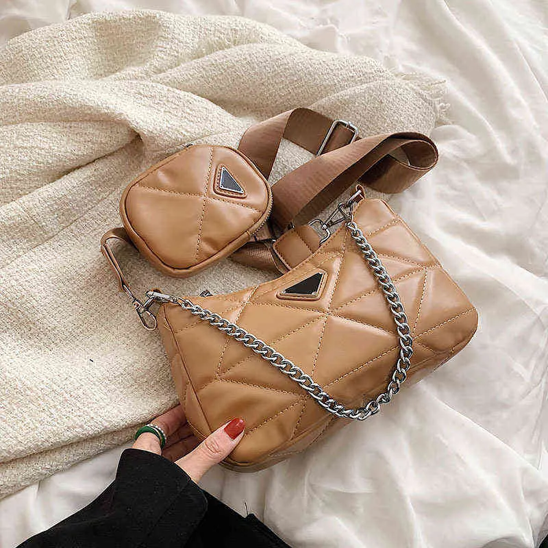 Handtasche Damentaschen können individuell gestaltet werden und gemischte Chargen Drei in besticktem Faden Achselhöhle ausländischen Stil Code 57