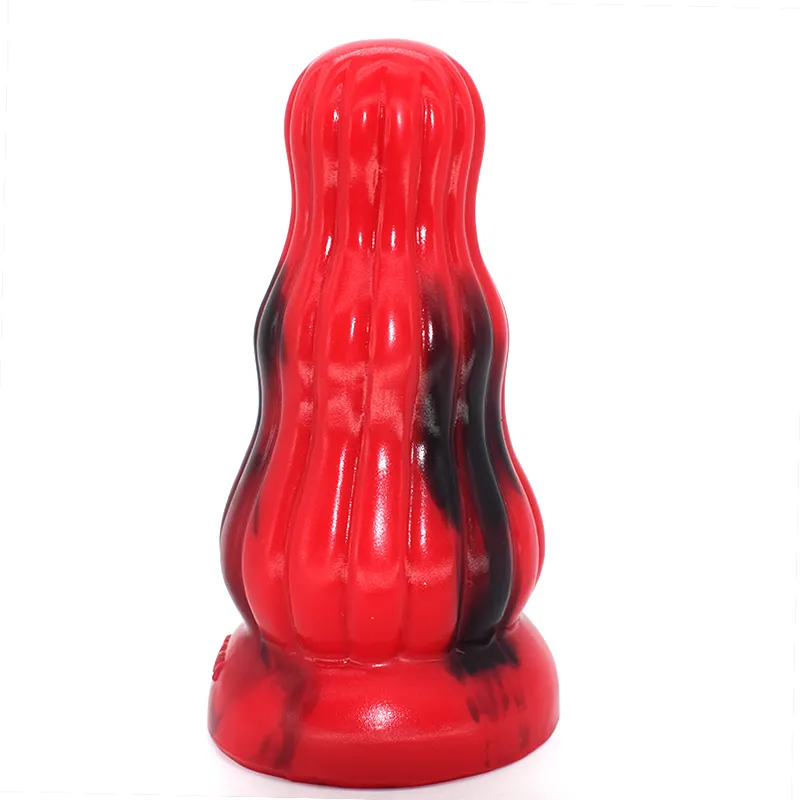 YOCY Énorme Plug Anal Épais 7.5 cm Ventouse Jouets Poussée Gode Butt Masturbation Silicone Doux Godes sexy Pour Les Femmes