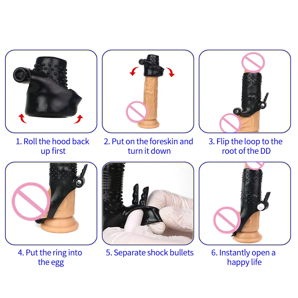 Olo cock mouw penis trillende ring g spot stimulator vibrator lul vergroting extender riem op ejaculatie vertraging sexy speelgoed