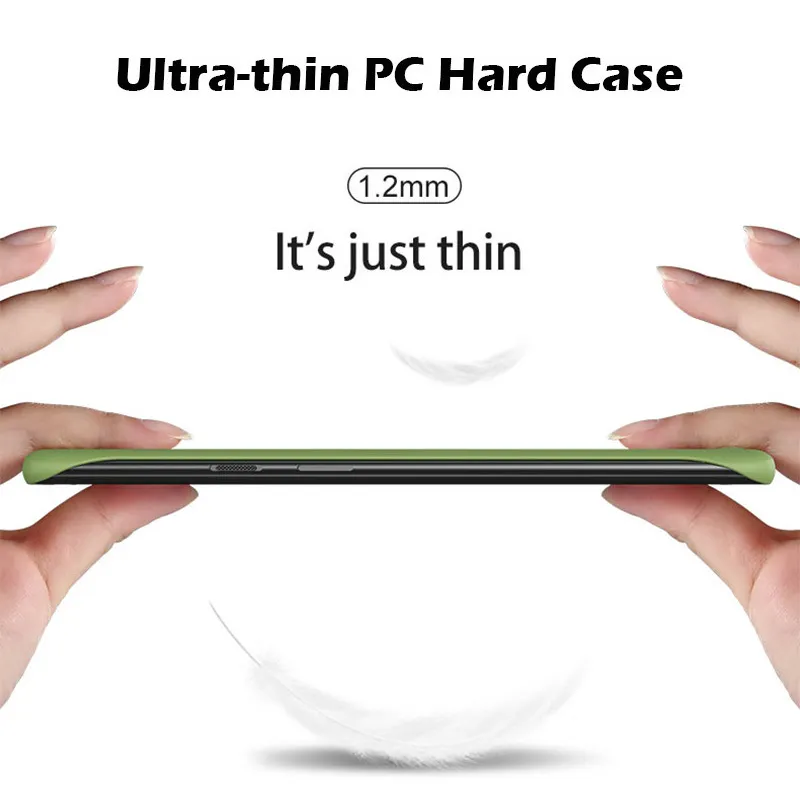 Custodie rigide PC senza cornice sottili OnePlus 10 9 8 7T 7 Pro Cover opaca color caramella ultra sottile 9R 8T