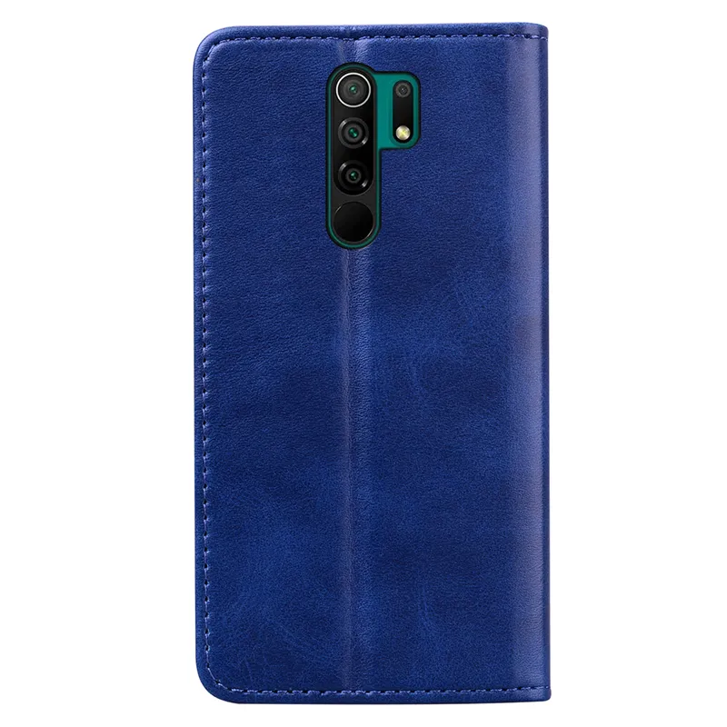 Imitacja skórzana Skórzana skrzynki na telefon dla Xiaomi Redmi 4x 7A 8 8A 9 9A POCO X3 NFC Redmi Uwaga 4 4x 7/8/9 10 Pro 8T 9S