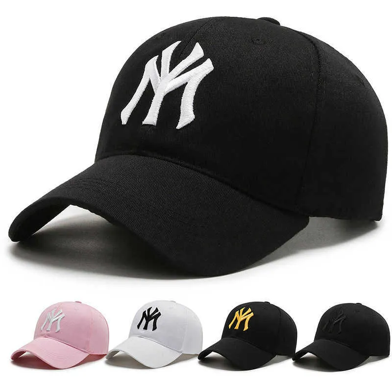 ニューヨーク3D刺繍野球帽100％コットン私の父ハットレターサマーサンヒップホップファッション279K