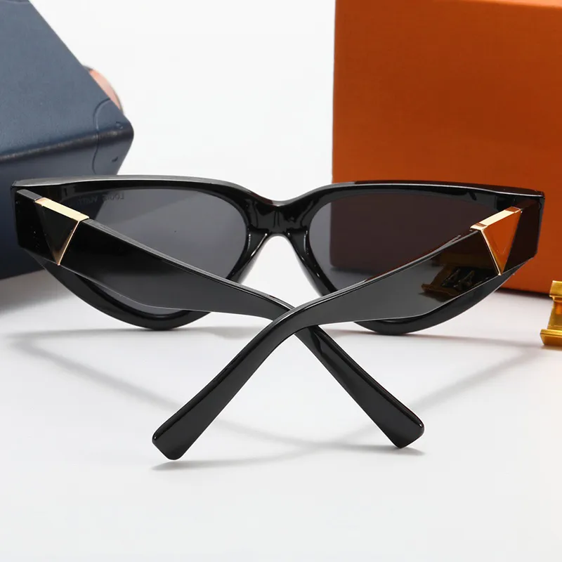 Designer Solglasögon Fashion Retro Frame Summer Beach Outdoor Driving Classic Glass för Man Woman High Quality Valtal270H