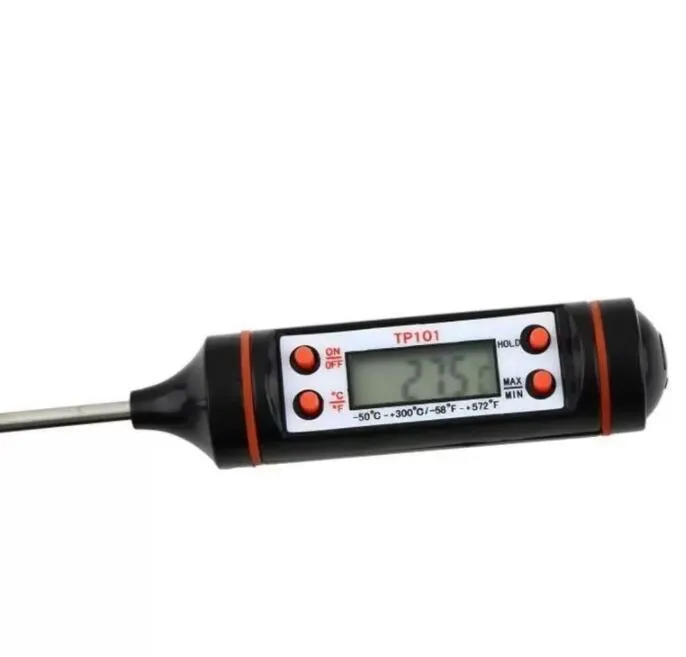 Food Grade Digital Cooking Food Probe Meat Kitchen BBQ Selectable Sensor Thermometer Portable Digital Cooking Thermometer C0419