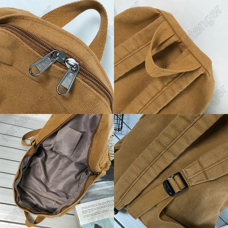 Kız kumaş okul çantası moda kolej öğrenci vintage kadınlar backpack tuval kadın dizüstü çantası seyahat kawaii bayanlar sırt çantası 22072243x