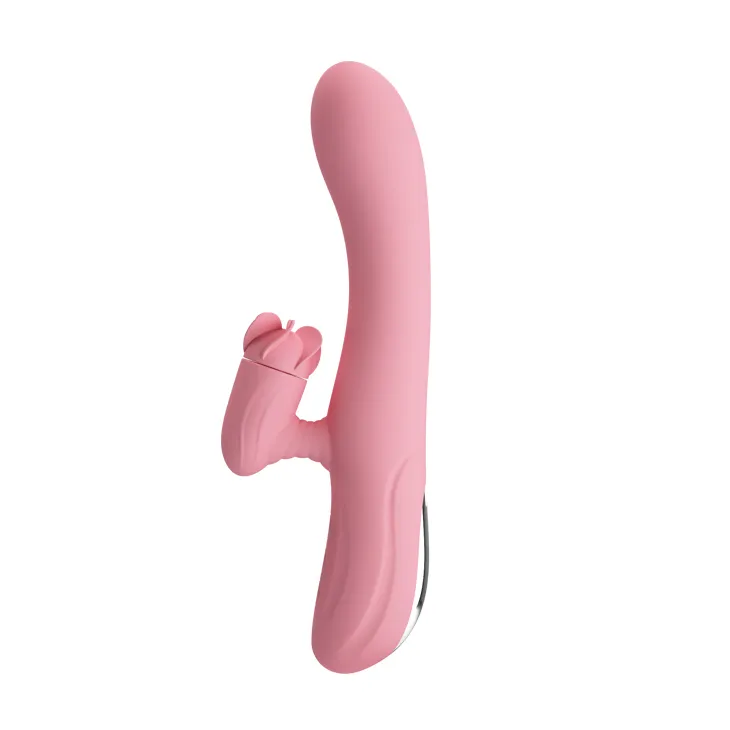 Pretty Love 7 Speed ​​Clitoral G Spot Rabbit Vibrator USB Ladda dubbel vuxna Erotiska leksaker Sexiga produkter för kvinnor