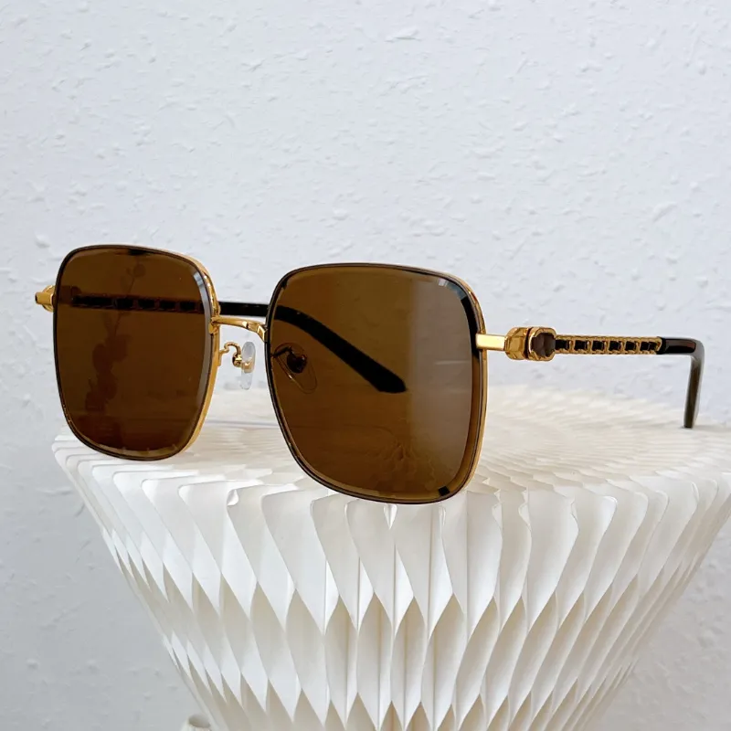 CH7323 lunettes de soleil carrées épissage jambe cadre lunettes hommes et femmes lunettes de soleil lunettes rétro