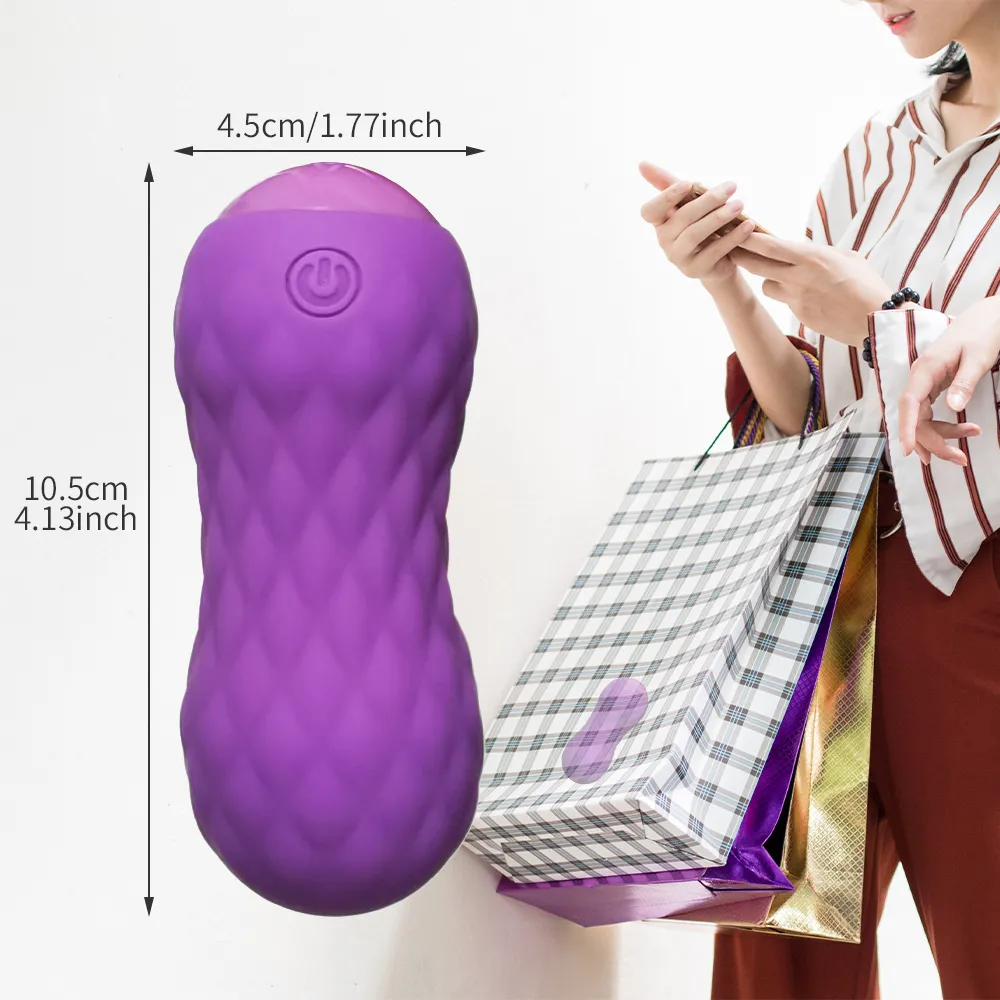 Wiggle gode vibrateur dispositif de Masturbation féminine stimulateur de vagin point G portable oeuf Kegel balle jouets sexy pour Couple