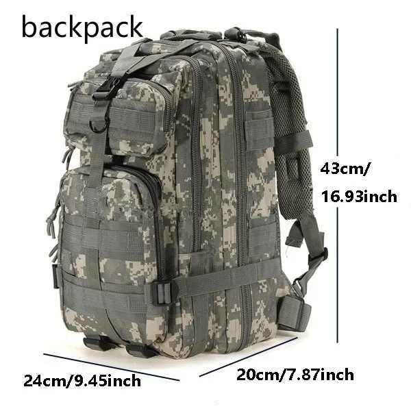 Lawaia Trekking 30L50L OUTDOOR SPORT CAMPING HUNTING TACTICAL BACKPACK MILITAINE RUCKSACK 220805