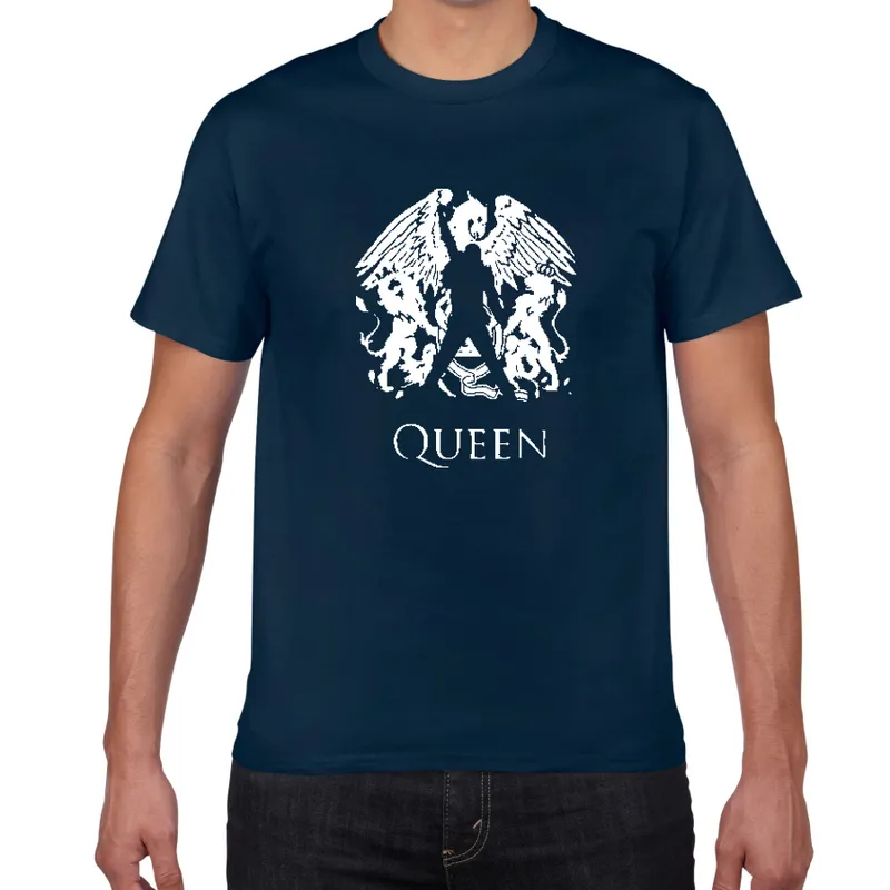 Freddie The Queen Band TShirt Uomo Hip Hop Rock Hipster T Shirt Magliette casual Glitter Rock Band harajuku Top Tees 220520
