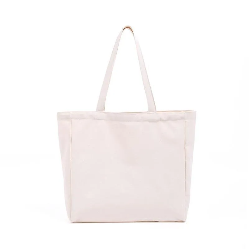 17 cores grandes sacolas de compras em branco de tela em branco Eco reutilizável bolsa de ombro dobrável Bolsa de algodão bolsa de algodão fy3832 0809