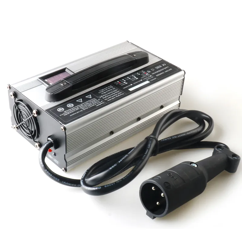 900W 48V 15A Golf Cart Lead Acid Charger Output 58.8V TXT Crowfoot 3