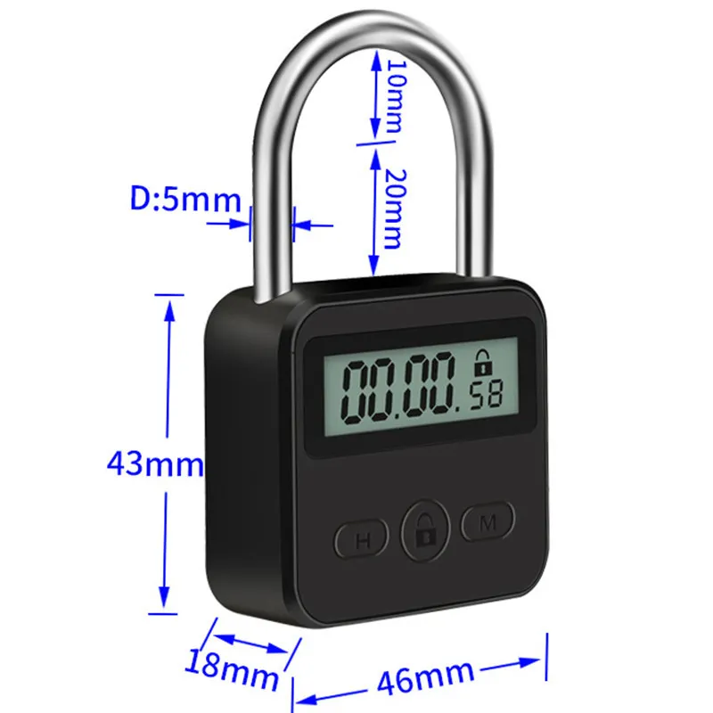 Andere Gesundheits- und Schönheitsartikel Smart Intelligent Metal Timing Lock Digital Electron