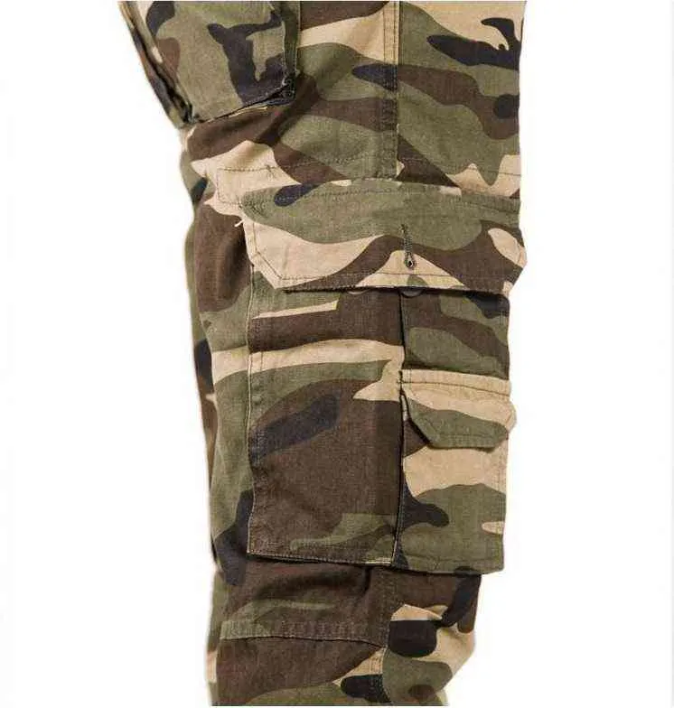 CAMOUFLAGEM MILITAR PARNTES CASUAL MEN MENINO PRIMAGEM LETRO DE LETRO DE SUMPLARO SIFFORCIFICAÇÃO S CAMO JOGGERS QUATRO ESTOLA J220629