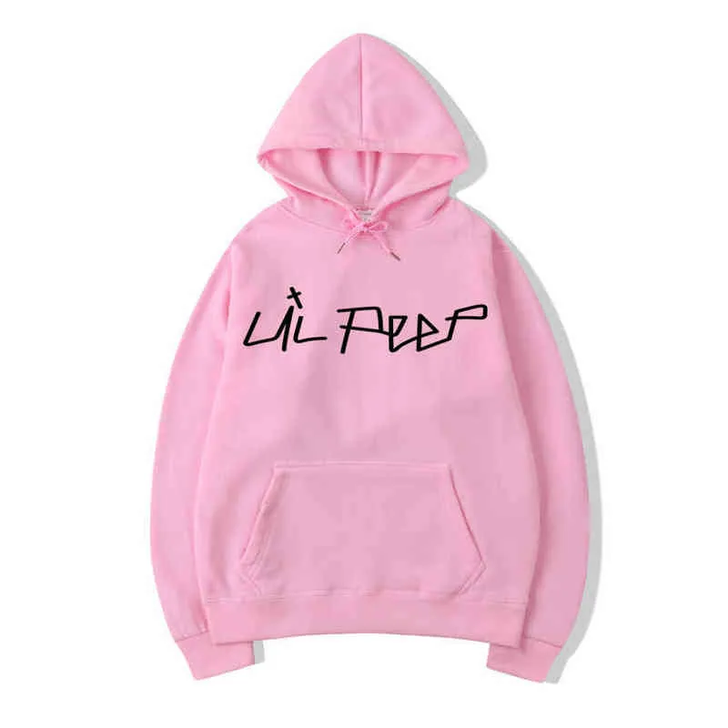 New Hip Hop Lil Peep Hoodies Men Women harajuku Fleece Sweatshirt Plus Size Spring Autumn Winter Streetwear sudadera hombre L220704